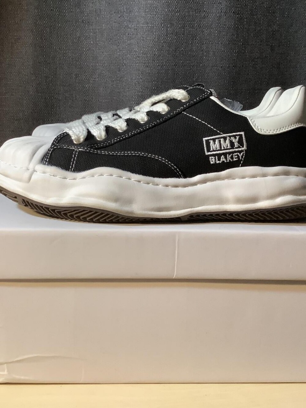 Maison Mihara Yasuhiro "BLAKEY" OG Sole Canvas Low-top Sneaker
